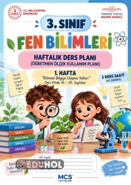 Fen Bilimleri 1 . Hafta öğretmen klavuzu