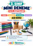 3.Sınıf 7 .Haftaya kadar Tüm Dersler Deneme