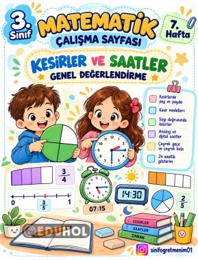KESİRLER VE SAATLER