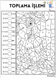 Toplama İşlemi Boyama