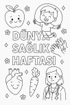👩‍⚕️👨‍⚕️Dünya Sağlık Haftası Boyama Etkinliği