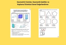 Geometrik Cisimler, Geometrik Şekiller ve Kaplama Örüntüsü Genel Değerlendirme