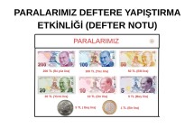 Paralarımız Defter Etkinliği
