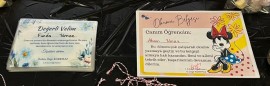 Kız- erkek okuma belgesi