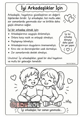 2.sınıf Hayat Bilgisi Arkadaşlık konusu