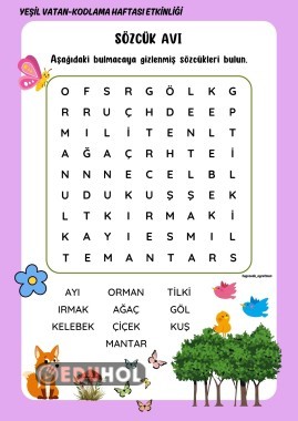 Yeşil vatan kodlama haftası etkinliği