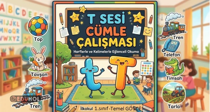 T sesi cümle çalışması