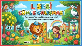 l sesi cümle çalışması