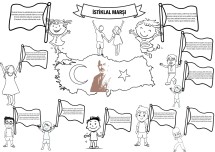 İstiklal Marşı Boyama