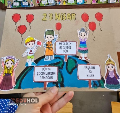 23 Nisan kes yapıştır etkinliği