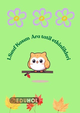 KASIM TATİL ÖDEVİ