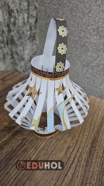 Ramazan Feneri kağıt şablon