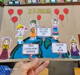 23 Nisan kes yapıştır etkinliği