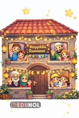 Ramazan mahalle ev şablonu