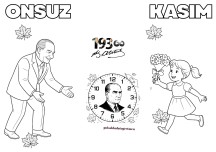 10 Kasım Kız kucaklaşma