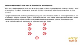 İsimden Fiil Yapan Yapım Ekleri Çalışma Kağıdı