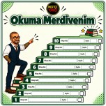 Okuma Merdivenim | 10 Kitaplık Okuma Takip Çizelgesi