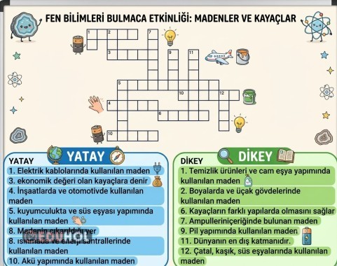 Madenler bulmaca