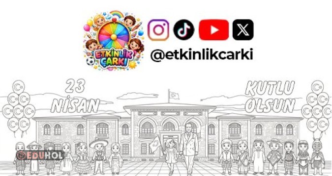 23 Nisan ulusal egemenlik ve Çocuk bayramı pano çalışması