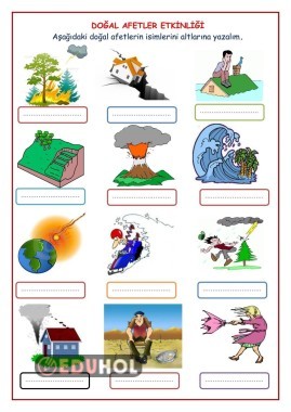 Doğal Afetler Etkinliği