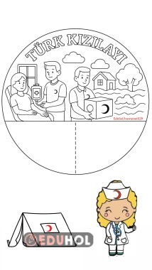 Kıızlay haftası üç boyutlu etkinlik