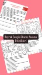 Bayrak Sevgisi Okuma Anlama Etkinliği