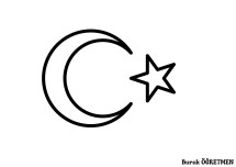 TÜRK BAYRAĞI ŞABLONU