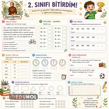 Yaz tatili çalışması