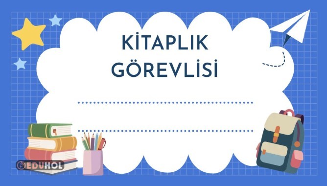 Sınıf içi temel görev kartları