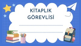 Sınıf içi temel görev kartları