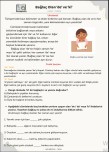 4.sınıf Türkçe Bağlaç Olan de ve ki Pekiştirme