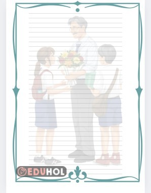 Öğretmenler Günü Şiir Şablonu 2