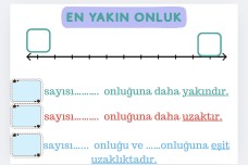 Onluğa Yuvarlama ( Yaz Sil)