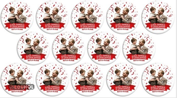 23 NİSAN İÇİN ROZET ÖRNEKLERİ