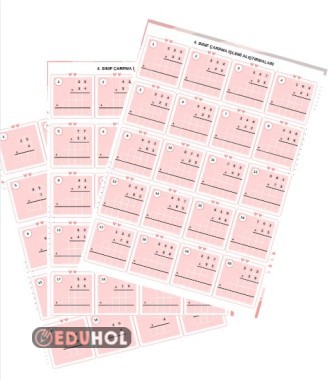 3 SAYFA ÇARPMA İŞLEMİ ALIŞTIRMALARI