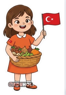 4 PDF YERLİ MALI İÇİN PANO SÜSLEME KIZ ÇOCUK