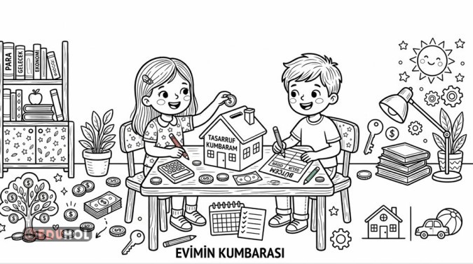 FİNANSAL OKUR YAZARLIK BOYAMA SAYFALARI