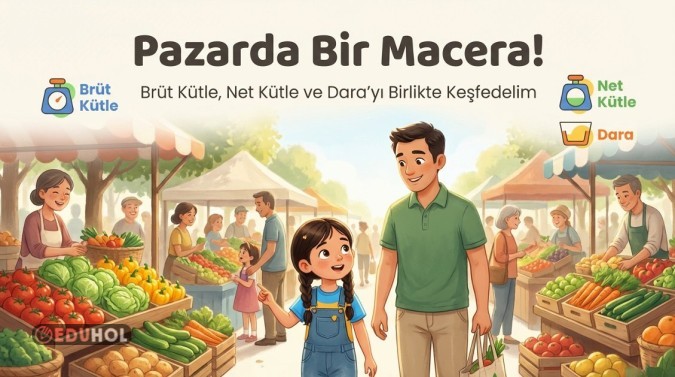 HİKAYELEŞTİRİLMİŞ KONU ANLATIMI: BRÜT KÜTLE NET KÜTLE VE DARA