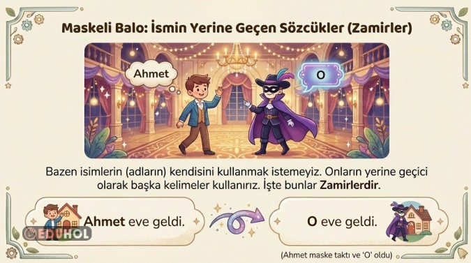 İSMİ NİTELEYEN SÖZCÜKLER İSMİN YERİNE GEÇEN SÖZCÜKLER