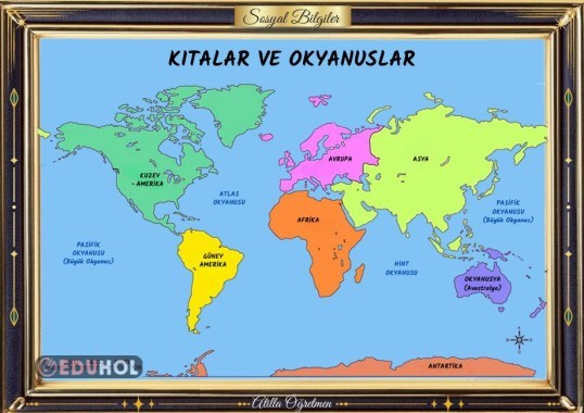 KITALAR VE OKYANUSLAR