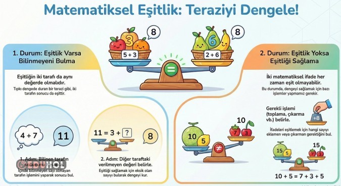 MATEMATİKSEL EŞİTLİK AFİŞ