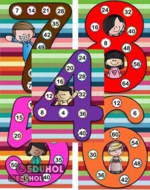 RİTMİK SAYMALAR PANO 9 SAYFA