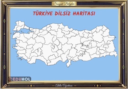 TÜRKİYE DİLSİZ HARİTASI 18 PDF