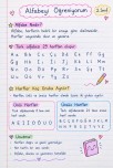 2. Sınıf Harf Bilgisi Defter Notu