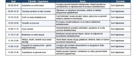 2026-2027 Eğitim Öğretim Yılı Okul Öncesi Uyum Haftası Uygulama Planı