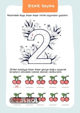 2şer Ritmik Sayma