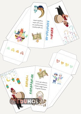 Hayırlı Ramazanlar Temalı Şeker Kutusu