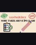 LGS SORU TARZLARI VE İPUÇLARI ANALİZ