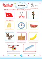 1. Sınıf-Tüm Harflerle Resimli Dikte