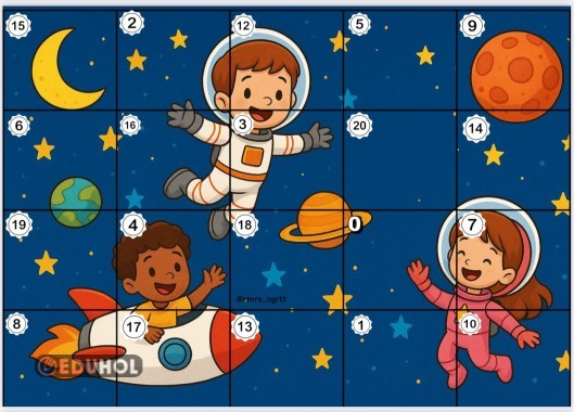 SAYILARLA PUZZLE TAMAMLA